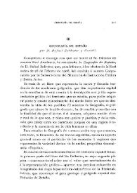 "Geografía de España" por D. Rafael Ballester y Castell / El Marqués de Foronda | Biblioteca Virtual Miguel de Cervantes