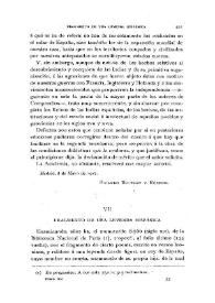 Fragmento de una leyenda hispánica | Biblioteca Virtual Miguel de Cervantes