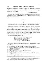 Lápida sepulcral mozarábiga bilingüe de Toledo / Dr. A.S. Yahuda | Biblioteca Virtual Miguel de Cervantes