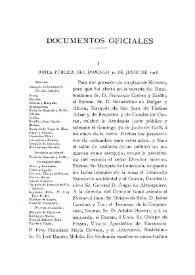 Junta pública del domingo 30 de junio de 1918 / Juan Pérez de Guzmán y Gallo | Biblioteca Virtual Miguel de Cervantes