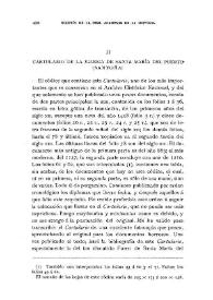 Cartulario de la iglesia de Santa María del Puerto (Santoña) [I] / M.S. y S. | Biblioteca Virtual Miguel de Cervantes