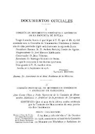 Comisión provincial de monumentos históricos y artísticos de Tarragona / Cosme Oliva y Toda | Biblioteca Virtual Miguel de Cervantes