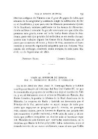 Viaje al interior de África de D. Domingo Badía y Leblich / Juan Pérez de Guzmán y Gallo | Biblioteca Virtual Miguel de Cervantes