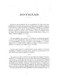 Noticias. Boletín de la Real Academia de la Historia, tomo 74 (marzo 1919). Cuaderno III / J.R.M. | Biblioteca Virtual Miguel de Cervantes
