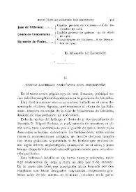 Nuevo ladrillo visigótico con inscripción / Enrique Romero de Torres | Biblioteca Virtual Miguel de Cervantes