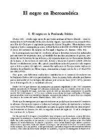 El negro en Iberoamérica / Nicomedes Santa Cruz | Biblioteca Virtual Miguel de Cervantes