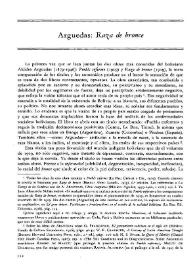 Arguedas: "Raza de bronce" / Rodolfo A. Borello | Biblioteca Virtual Miguel de Cervantes