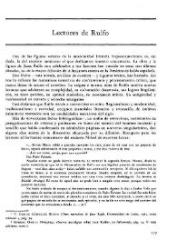 Lectores de Rulfo / Enriqueta Morillas Ventura | Biblioteca Virtual Miguel de Cervantes