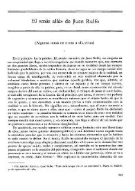 El "más allá" de Juan Rulfo (Algunas notas en torno a "Luvina") / Jorge Rodríguez Padrón | Biblioteca Virtual Miguel de Cervantes