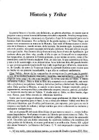 Historia y "Trilce" / Francisco Umbral | Biblioteca Virtual Miguel de Cervantes