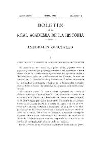 Apuntamientos sobre el Adelantamiento de Yucatán / Ricardo Beltrán y Rózpide | Biblioteca Virtual Miguel de Cervantes
