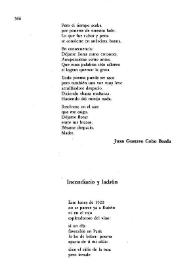 Incendiario y ladrón / Juan Cobos Wilkins | Biblioteca Virtual Miguel de Cervantes