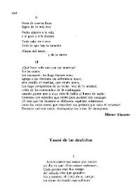Yaraví de las desdichas / Concha Zardoya | Biblioteca Virtual Miguel de Cervantes