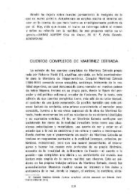 Cuentos completos de Martínez Estrada | Biblioteca Virtual Miguel de Cervantes
