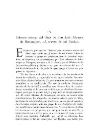 Informe acerca del libro de don José Álvarez de Sotomayor, "A través de mi Patria" / Fr. Guillermo Antolín | Biblioteca Virtual Miguel de Cervantes
