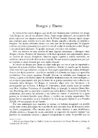Borges y Dante / Jorge Vehils | Biblioteca Virtual Miguel de Cervantes