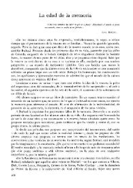 La edad de la memoria / Alberto García Ferrer | Biblioteca Virtual Miguel de Cervantes