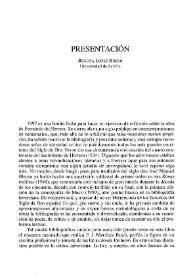 Las "Anotaciones" de Fernando de Herrera. Presentación | Biblioteca Virtual Miguel de Cervantes