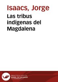 Las tribus indígenas del Magdalena | Biblioteca Virtual Miguel de Cervantes