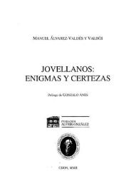 Jovellanos: enigmas y certezas | Biblioteca Virtual Miguel de Cervantes