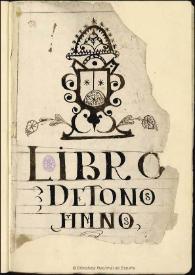 Libro de tonos humanos | Biblioteca Virtual Miguel de Cervantes