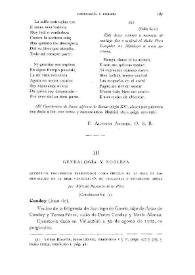 Genealogía y nobleza (Continuación) [IV] / por Alfredo Basanta de la Riva | Biblioteca Virtual Miguel de Cervantes