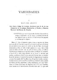 Mapa de Aragón / Pedro de Lezaun | Biblioteca Virtual Miguel de Cervantes