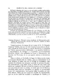 Noticias. Boletín de la Real Academia de la Historia, tomo 80 (enero 1922). Cuaderno I / Antonio Blázquez | Biblioteca Virtual Miguel de Cervantes