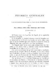 Las primogenituras de la Casa Real de España (continuación) [II] / Elías Tormo | Biblioteca Virtual Miguel de Cervantes
