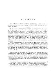 Noticias. Boletín de la Real Academia de la Historia, tomo 80 (mayo 1922). Cuaderno V / Vicente Castañeda | Biblioteca Virtual Miguel de Cervantes