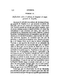Reflexiones sobre el Método de levantar el mapa general de España | Biblioteca Virtual Miguel de Cervantes