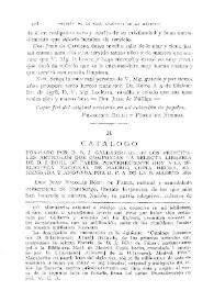 Catálogo formado por D. B. J. Gallardo (I) de los principales artículos que componían la selecta librería de D. J. Böhl de Faber; perteneciente hoy a la Biblioteca Nacional de Madrid. Copia hecha, enmendada y anotada por D. C. A. de la B. Madrid, 1862 [I] | Biblioteca Virtual Miguel de Cervantes