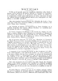 Noticias. Boletín de la Real Academia de la Historia, tomo 82 (abril 1923). Cuaderno IV | Biblioteca Virtual Miguel de Cervantes