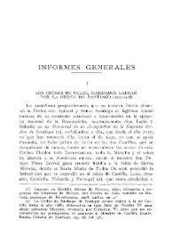 Los cetros de Uclés, mandados labrar por la Orden de Santiago (1527-1528) / Vicente Castañeda | Biblioteca Virtual Miguel de Cervantes