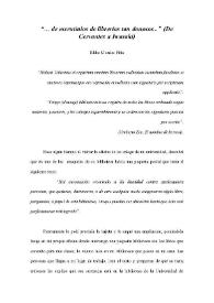 "...de escrutinios de librerías tan donosos ... " (De Cervantes a Iwasaki) / Eddie Morales Piña | Biblioteca Virtual Miguel de Cervantes