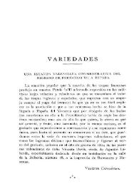 Una estampa valenciana conmemorativa del regreso de Fernando VII a España / Vicente Castañeda | Biblioteca Virtual Miguel de Cervantes