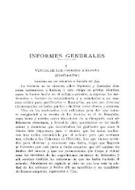 Venida de los fenicios a España. (Continuación) / Antonio Blázquez | Biblioteca Virtual Miguel de Cervantes