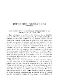 Dos documentos segovianos referentes a la redención de cautivos / Julio Puyol | Biblioteca Virtual Miguel de Cervantes