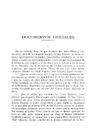 Documentos oficiales. Boletín de la Real Academia de la Historia, vol. 84 (1924) | Biblioteca Virtual Miguel de Cervantes