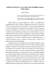 Antídotos del destierro. La escritura como "desexilio" en Juana Paula Manso / Remedios Mataix | Biblioteca Virtual Miguel de Cervantes