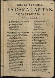 La dama capitan / de los Figueroas | Biblioteca Virtual Miguel de Cervantes
