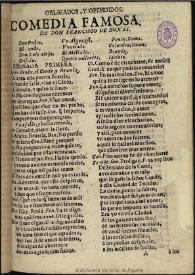 Obligados y ofendidos / de don Francisco de Roxas | Biblioteca Virtual Miguel de Cervantes