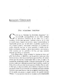 Dos relaciones históricas / El Marqués de Laurencín | Biblioteca Virtual Miguel de Cervantes