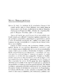 Nota bibliográfica / Eduardo Ibarra y Rodríguez | Biblioteca Virtual Miguel de Cervantes