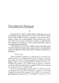 Documento oficial de la Dirección General de Bellas Artes [12 de enero de 1926] | Biblioteca Virtual Miguel de Cervantes