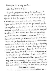 Estrella Gutiérrez, Fermín. 15 de mayo de 1944 | Biblioteca Virtual Miguel de Cervantes