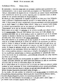 Sáinz de Robles, Federico Carlos. 25 de noviembre de 1951 | Biblioteca Virtual Miguel de Cervantes
