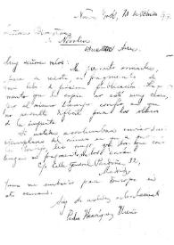 Henríquez Ureña, Pedro. 20 de octubre de 1919 | Biblioteca Virtual Miguel de Cervantes