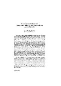 El romancero de Quevedo. Notas sobre la innovación barroca de un género literario / Remedios Morales Raya | Biblioteca Virtual Miguel de Cervantes
