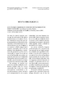 Investigaciones Geográficas, nº 45. Reseñas bibliográficas | Biblioteca Virtual Miguel de Cervantes